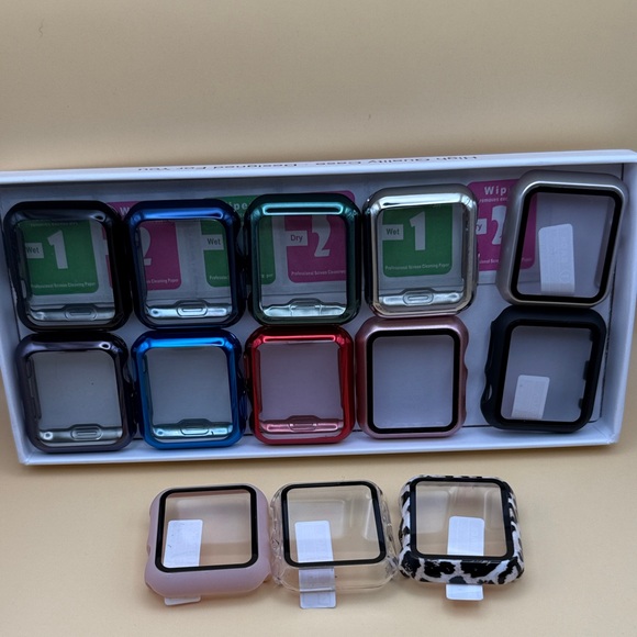 Other - Lot of 13 Apple Watch Case Protector Bumpers 38mm